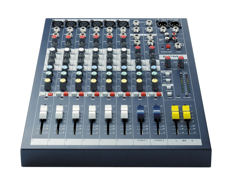 SOUEPM6 - Soundcraft EPM6 6:2 Multipurpose Mixer 6 Mic 2 Stereo i or p Exc Rack Kit Image 2