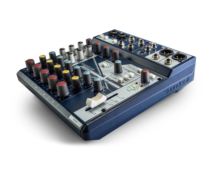 SOUN8FX - Soundcraft Notepad 8FX Small Format Analogue Mixing Console with Effects Image 3