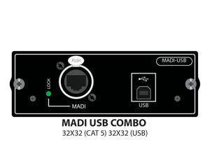 SOUOCMUSB - Soundcraft Si Option card MADI USB Combo 32x32 Cat5 32x32 USB Image 1