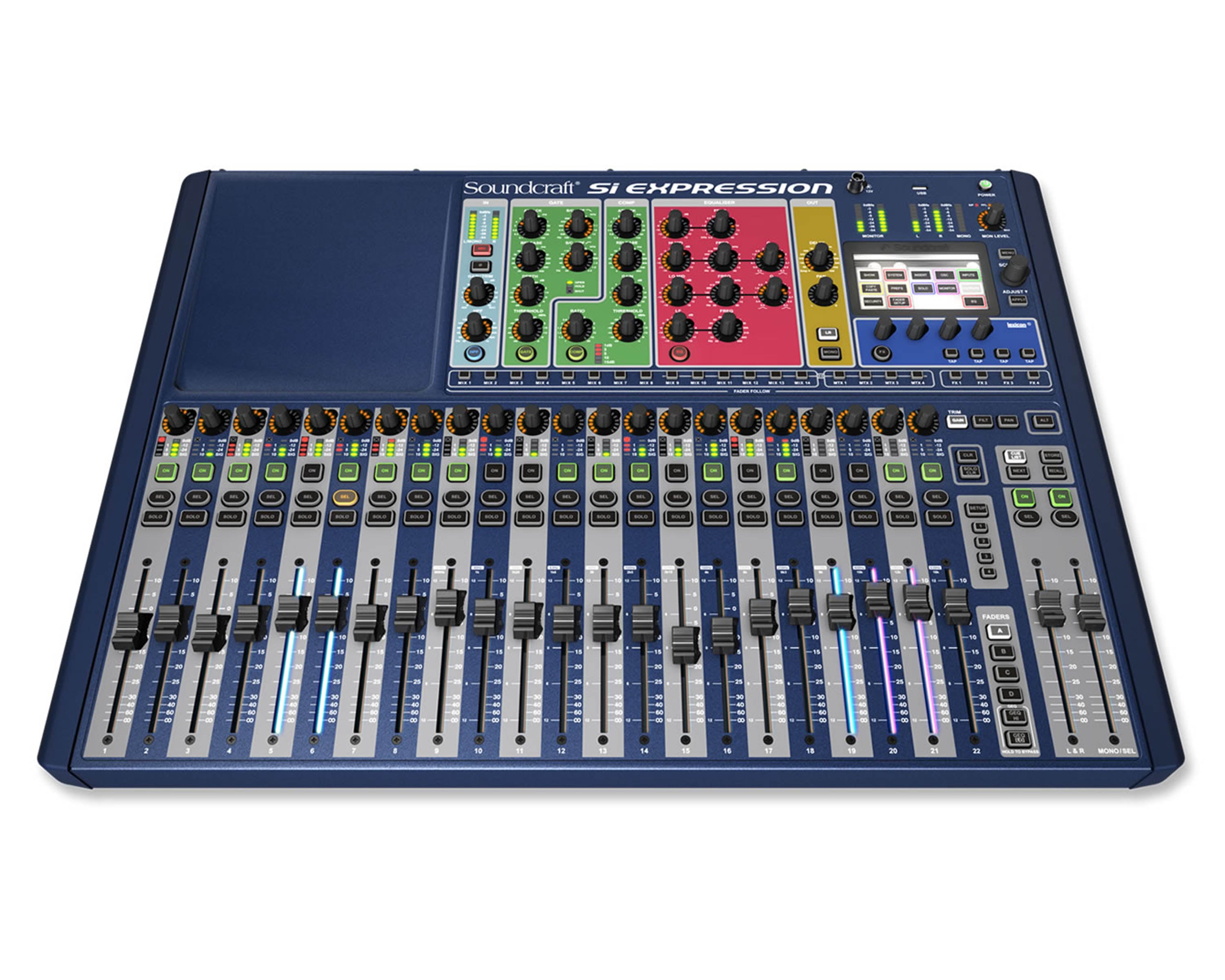SOUSIE224 - Soundcraft Si Expression 2 24Ch Digital Live Sound Mixer Image 4