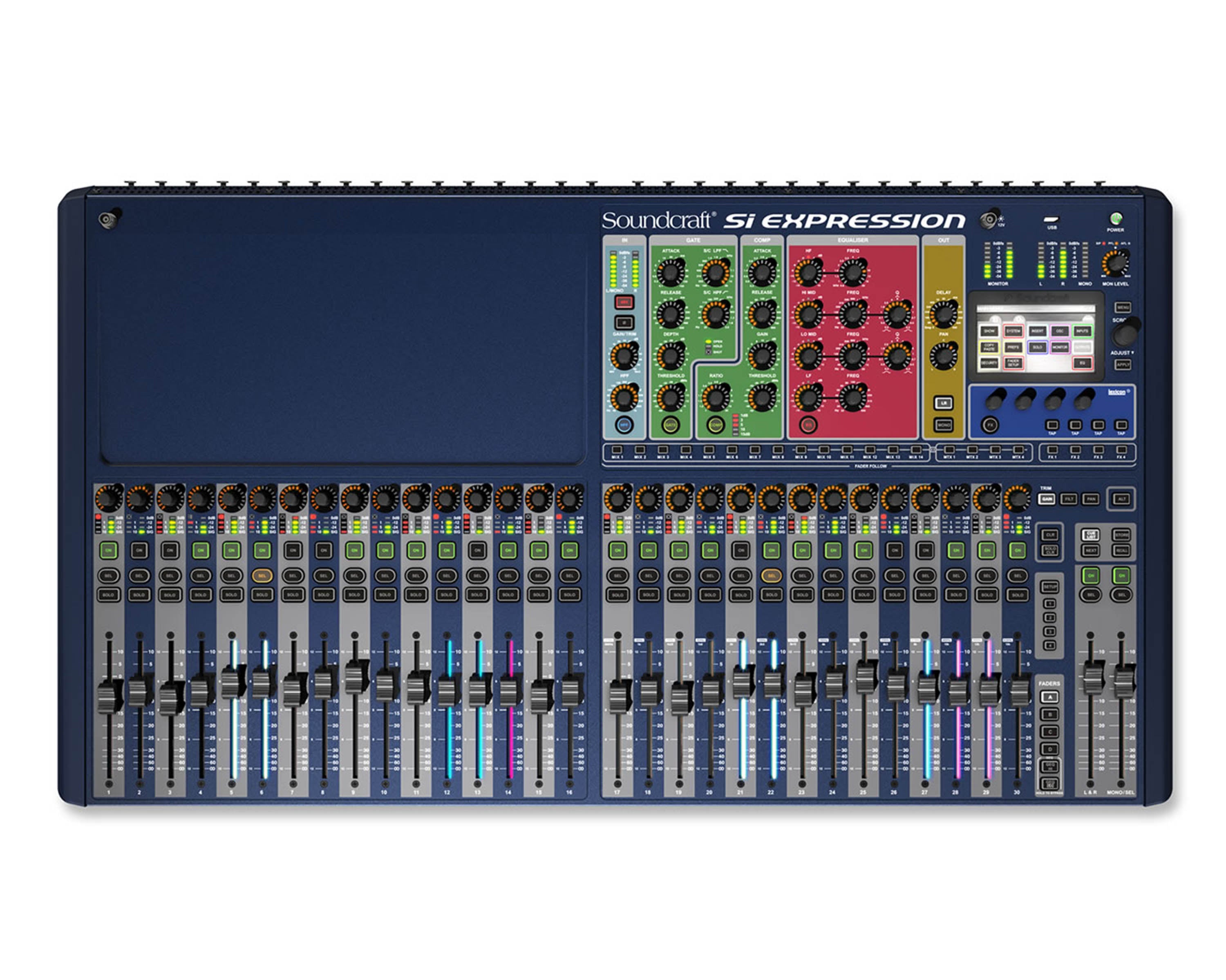 SOUSIE332 - Soundcraft Si Expression 3 32Ch Digital Live Sound Mixer Image 2