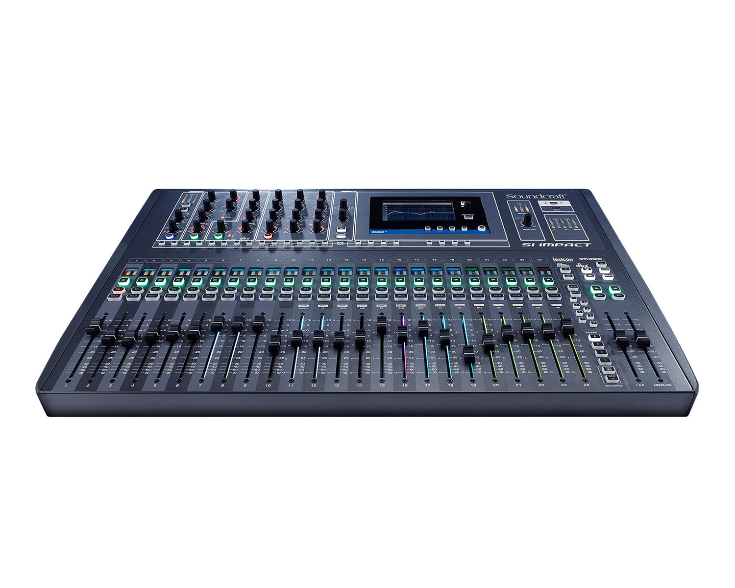 SOUSII40 - Soundcraft Si Impact 40i or p Digital Mixing Console 32in or 32out USB Image 1