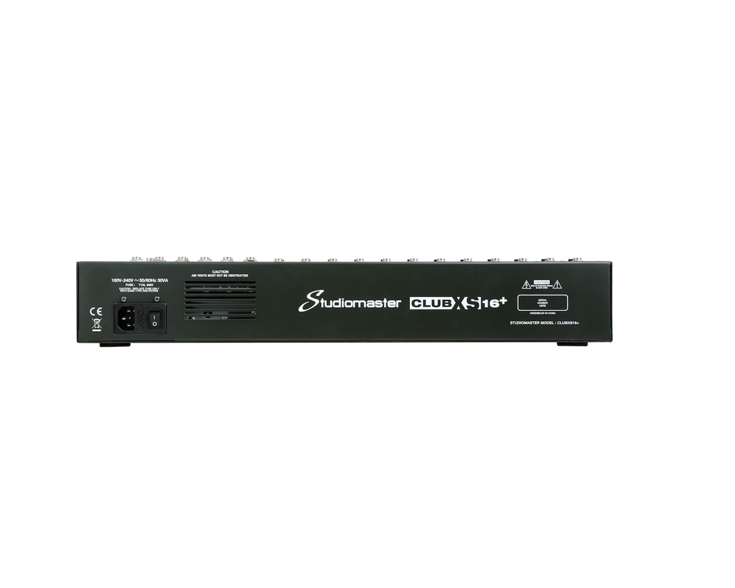 STUCLUBXS16P - Studiomaster Club XS 16 and 14CH Analogue DSP Mixer 16 In or 12 Mic or 2 St or 2 Aux Image 4
