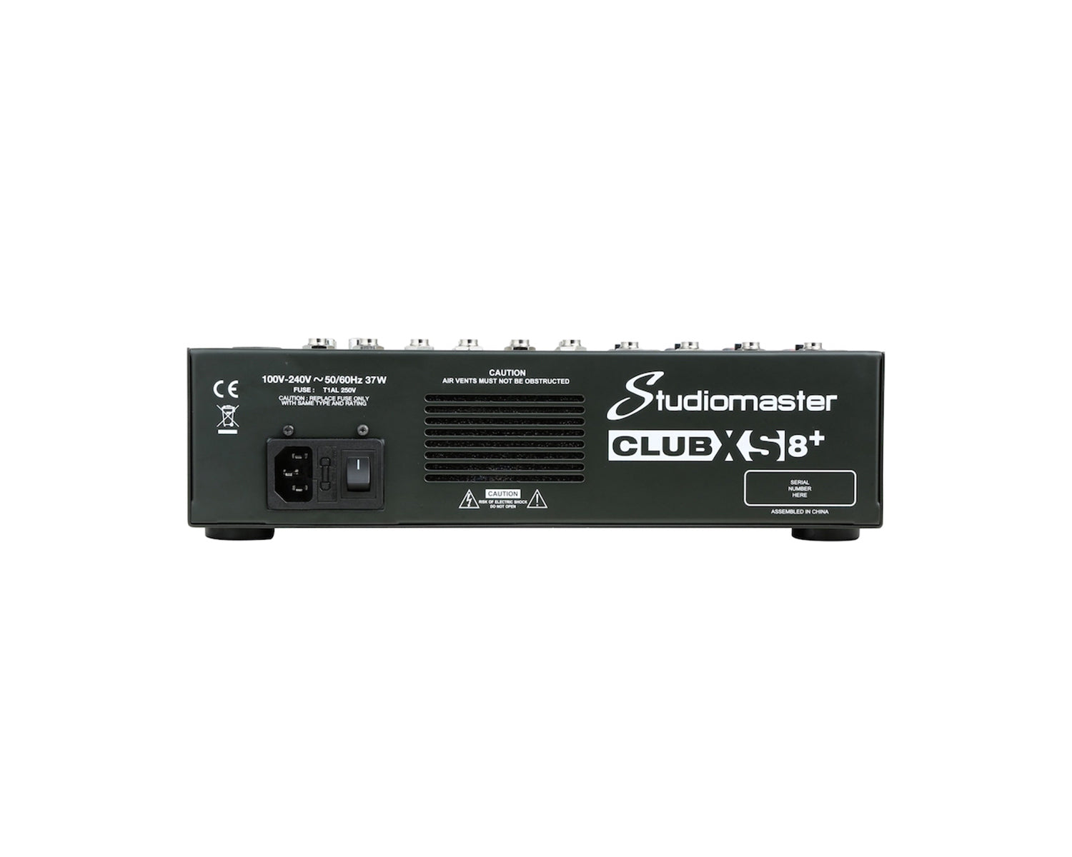 STUCLUBXS8P - Studiomaster Club XS 8 and 6CH Analogue DSP Mixer 6 Inputs or 2 Mic or 2 Stereo Image 4