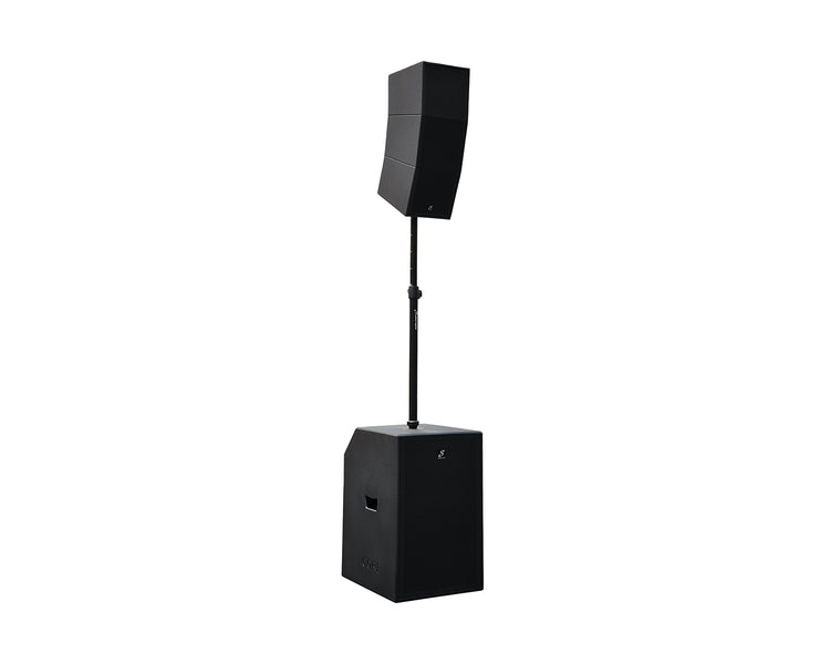 STUCORE151 - Studiomaster CORE 151 15inch Active Curved Array PA Speaker System and DSP Mixer Image 1