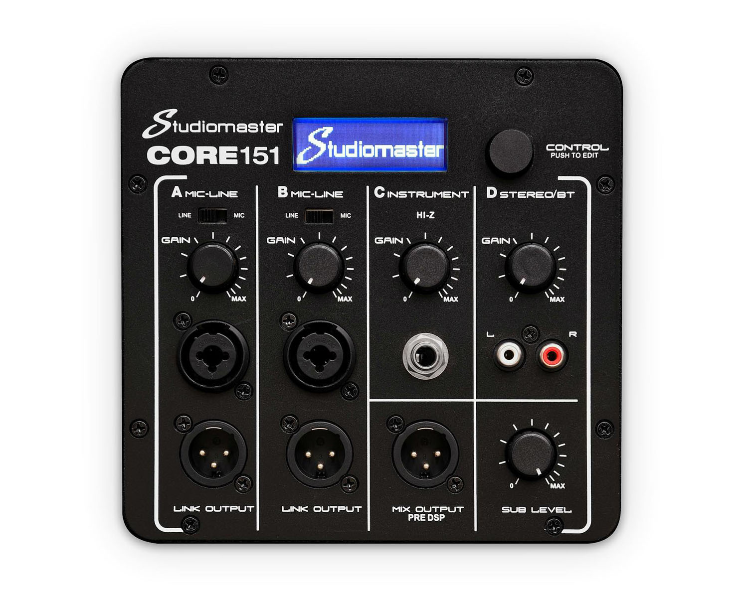 STUCORE151 - Studiomaster CORE 151 15inch Active Curved Array PA Speaker System and DSP Mixer Image 2