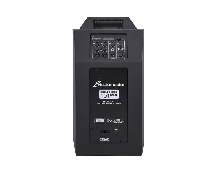 STUD101MX - Studiomaster DIRECT 101MX 10inch Active All in One PA Speaker System and DSP Mixer Image 3