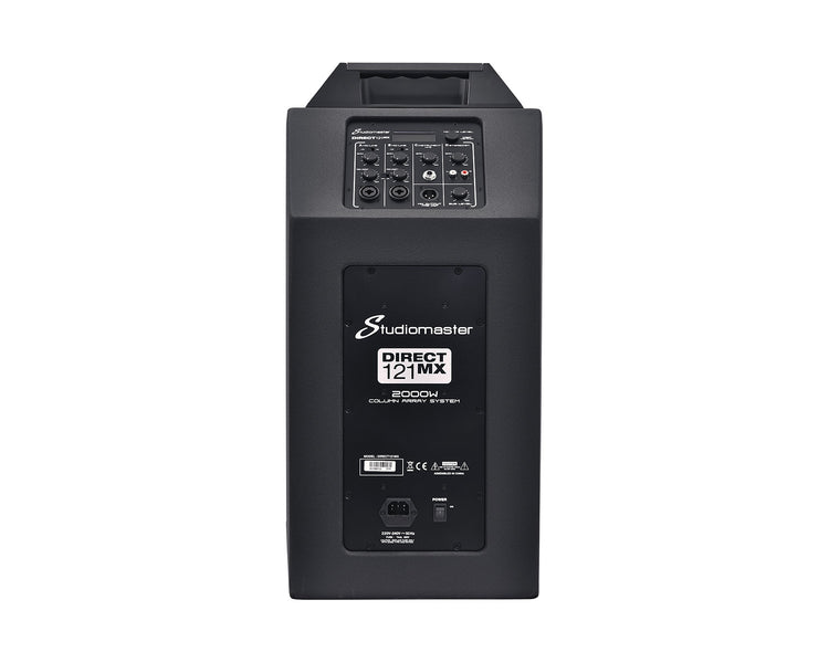 STUD121MX - Studiomaster DIRECT 121MX 12inch Active All in One PA Speaker System and DSP Mixer Image 3