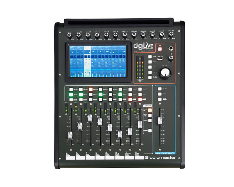 STUDIDILIVE16 - Studiomaster digiLive 16 Digital Mixer 16 inputs or 16 Bus or 12 Mic or 2 Stereo Image 2