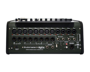 STUDIDILIVE16 - Studiomaster digiLive 16 Digital Mixer 16 inputs or 16 Bus or 12 Mic or 2 Stereo Image 4