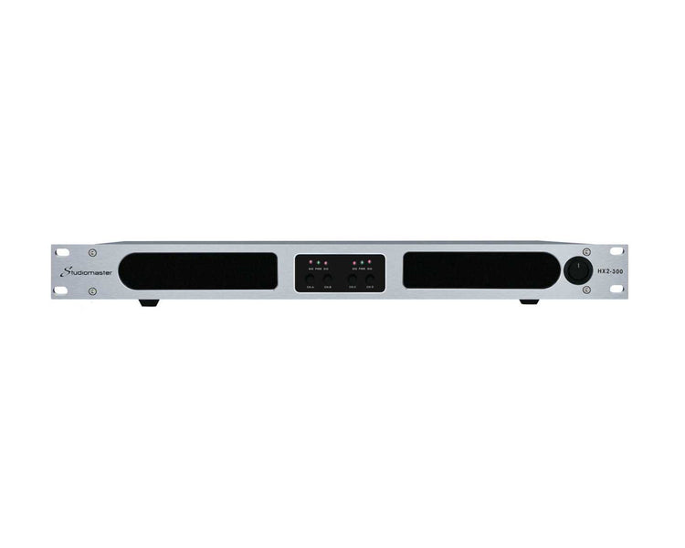 STUHX2300 - Studiomaster HX2 300 Digital Power Amplifier 2 x 225W @ 4ohm 1U Image 2