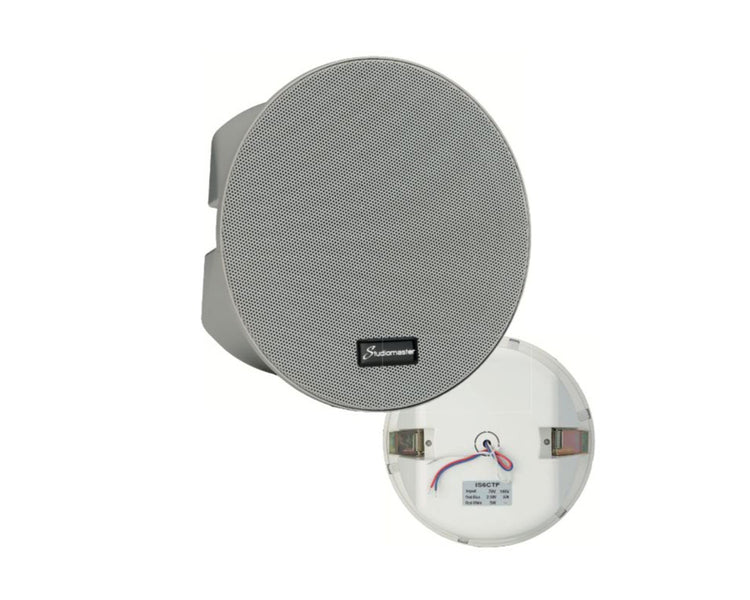 STUIS6CTF - Studiomaster IS6CTF 6.5inch 100v Line Thin Edge Fire Retardent Ceiling Speaker 5W Image 1