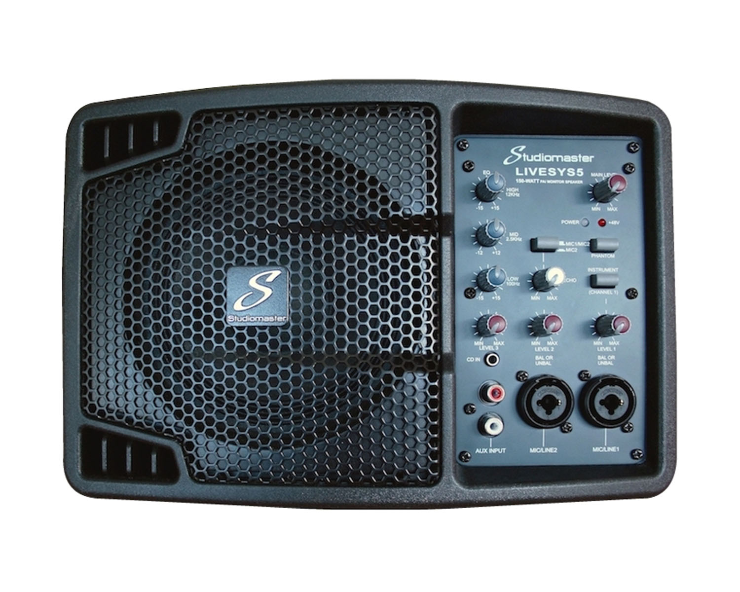 STULIVESYS5 - Studiomaster LIVESYS5 Personal Portable Monitor with Mixer 150W Image 1