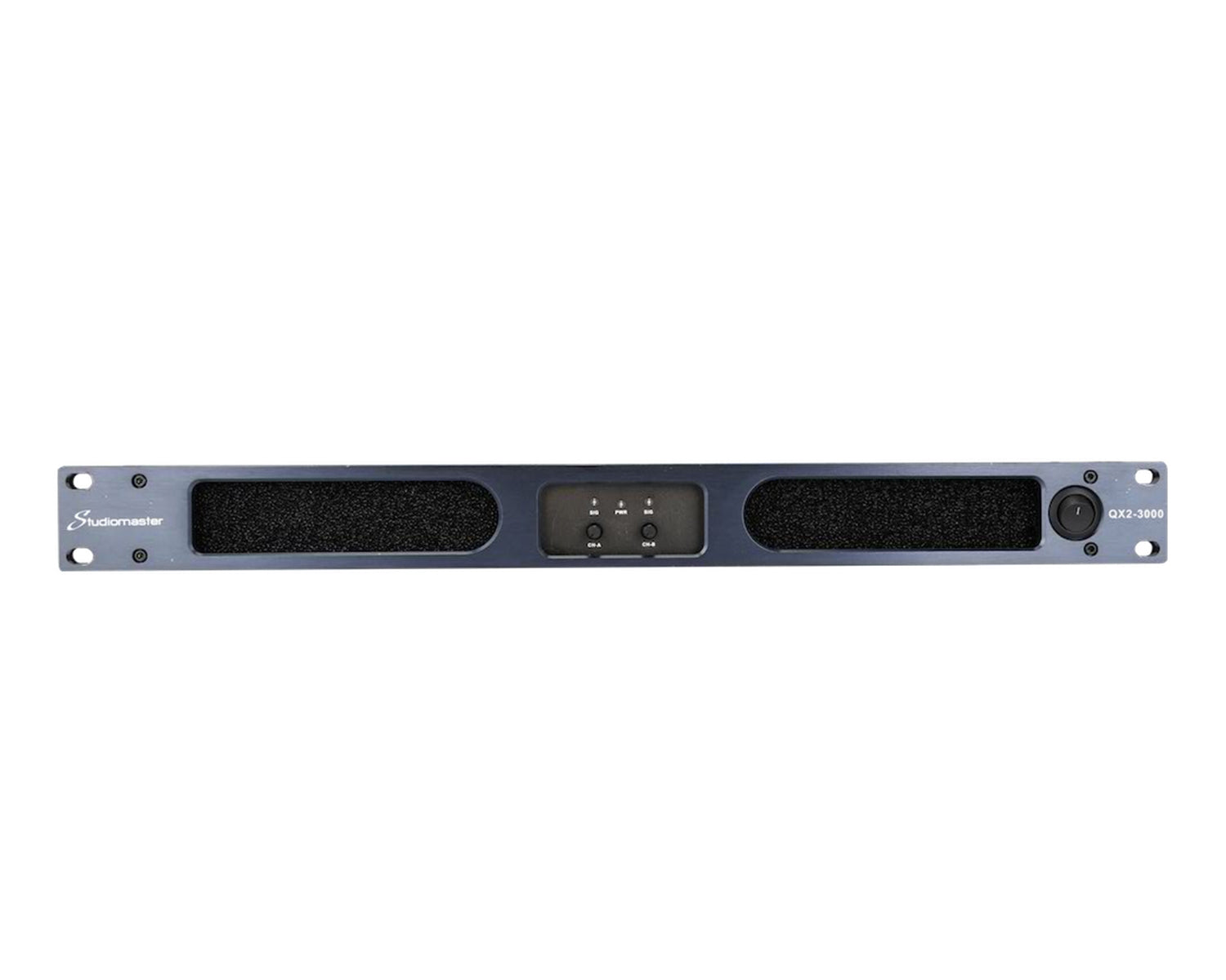 STUQX23000 - Studiomaster QX2 3000 Digital Power Amplifier 2 x 2550W @ 4ohm 1U Image 2