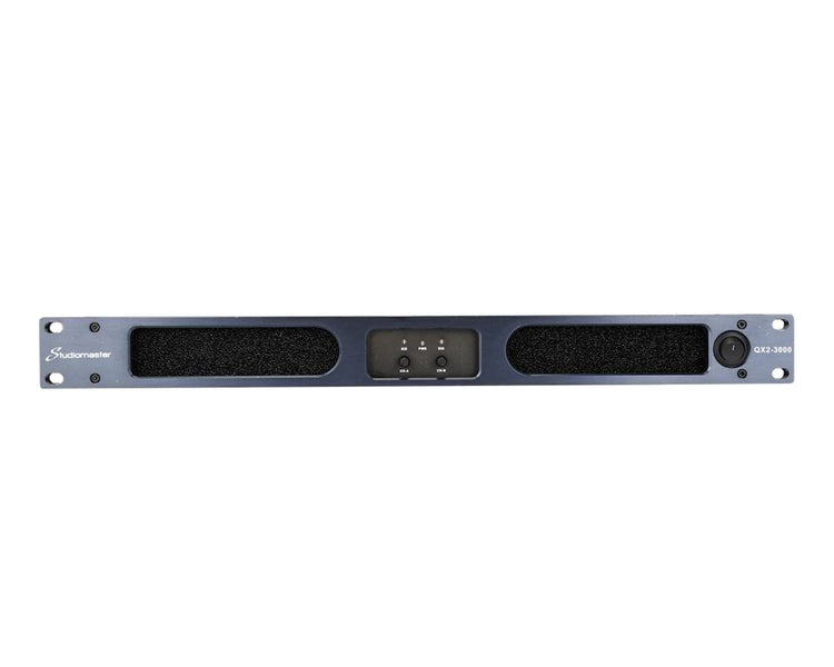 STUQX23000 - Studiomaster QX2 3000 Digital Power Amplifier 2 x 2550W @ 4ohm 1U Image 2