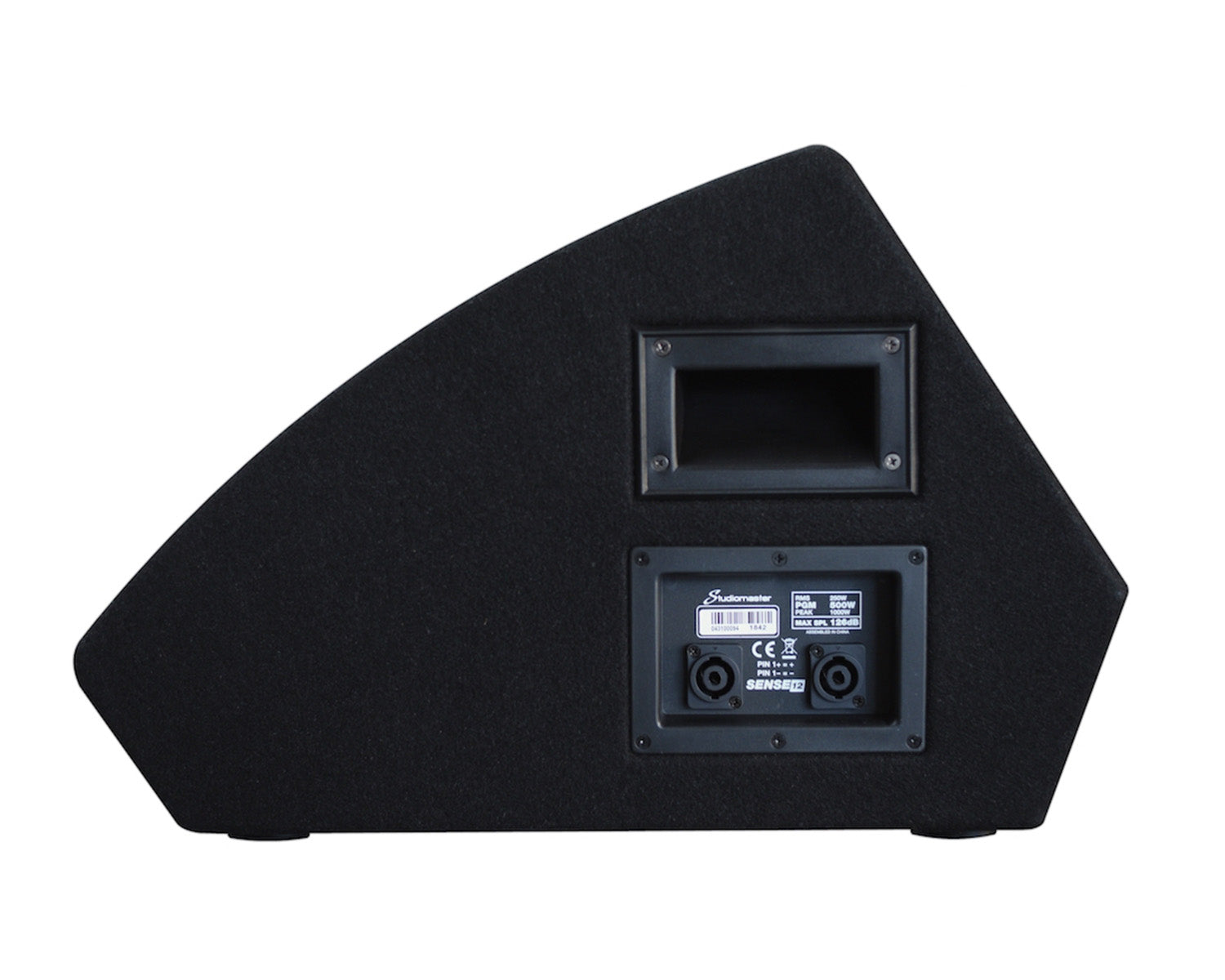 STUSENSE12 - Studiomaster SENSE 12 12inch 2 Way Passive Stage Monitor Carpet Finish 250W Image 3