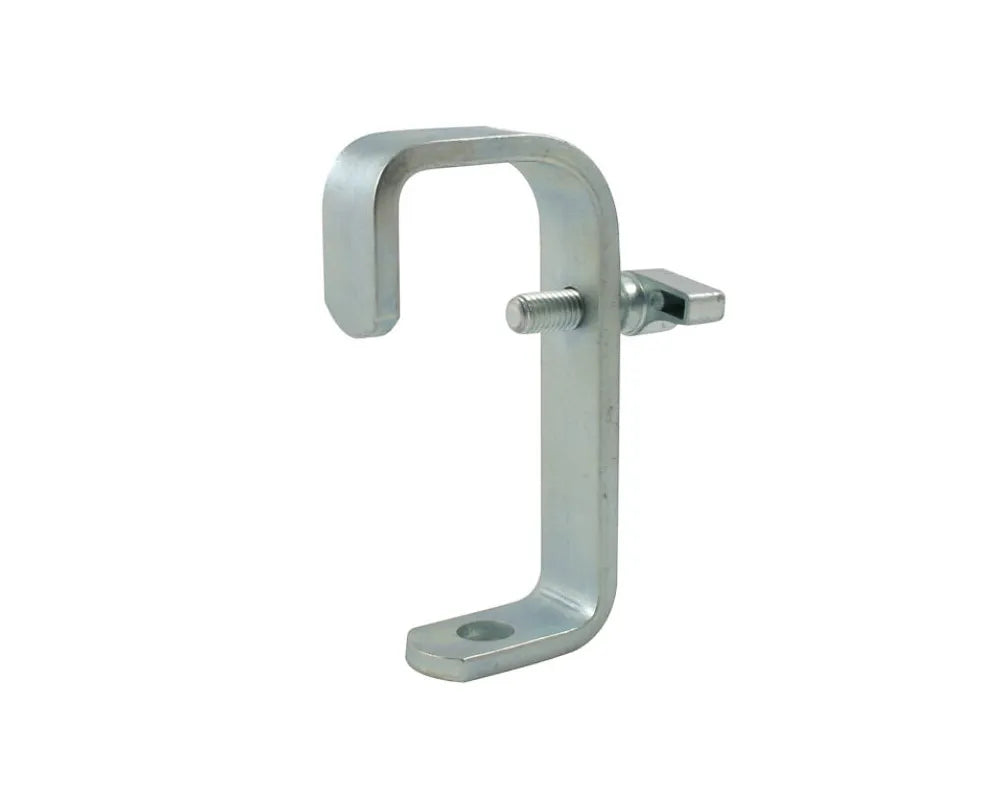 T20100 Standard Steel Hook Clamp 48mm Tube SWL 40kg 95mm Silver