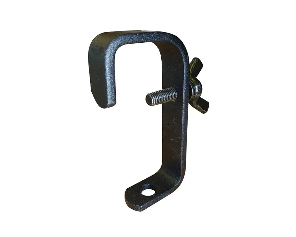 T20101 Standard BLACK Steel Hook Clamp 48mm Tube SWL 40kg 95mm