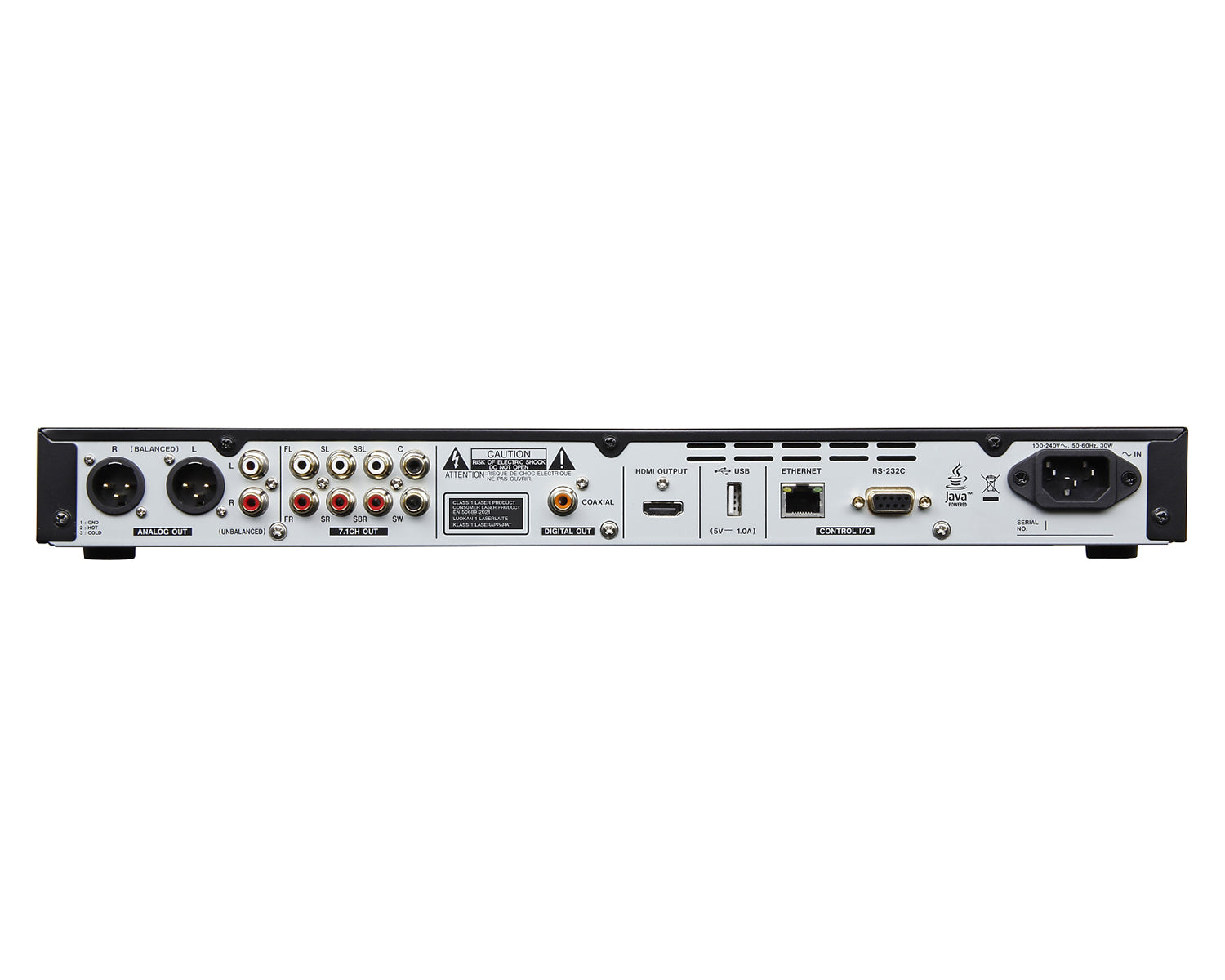 TASBDMP1MK2 - TASCAM BD MP1 MKII Professional Blu Ray Multi Media Player 1U Image 2