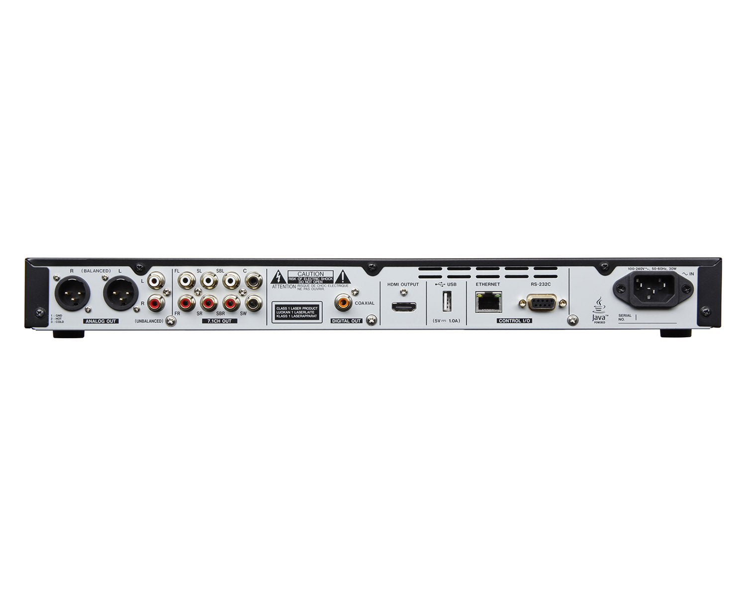TASBDMP1 - TASCAM BD MP1 Professional Blu Ray Multi Media Player 1U Image 2