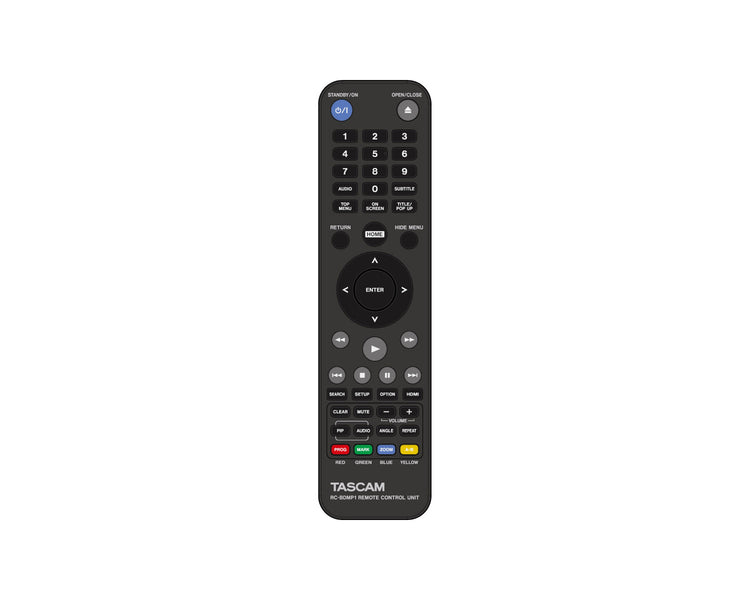 TASBDMP1 - TASCAM BD MP1 Professional Blu Ray Multi Media Player 1U Image 3