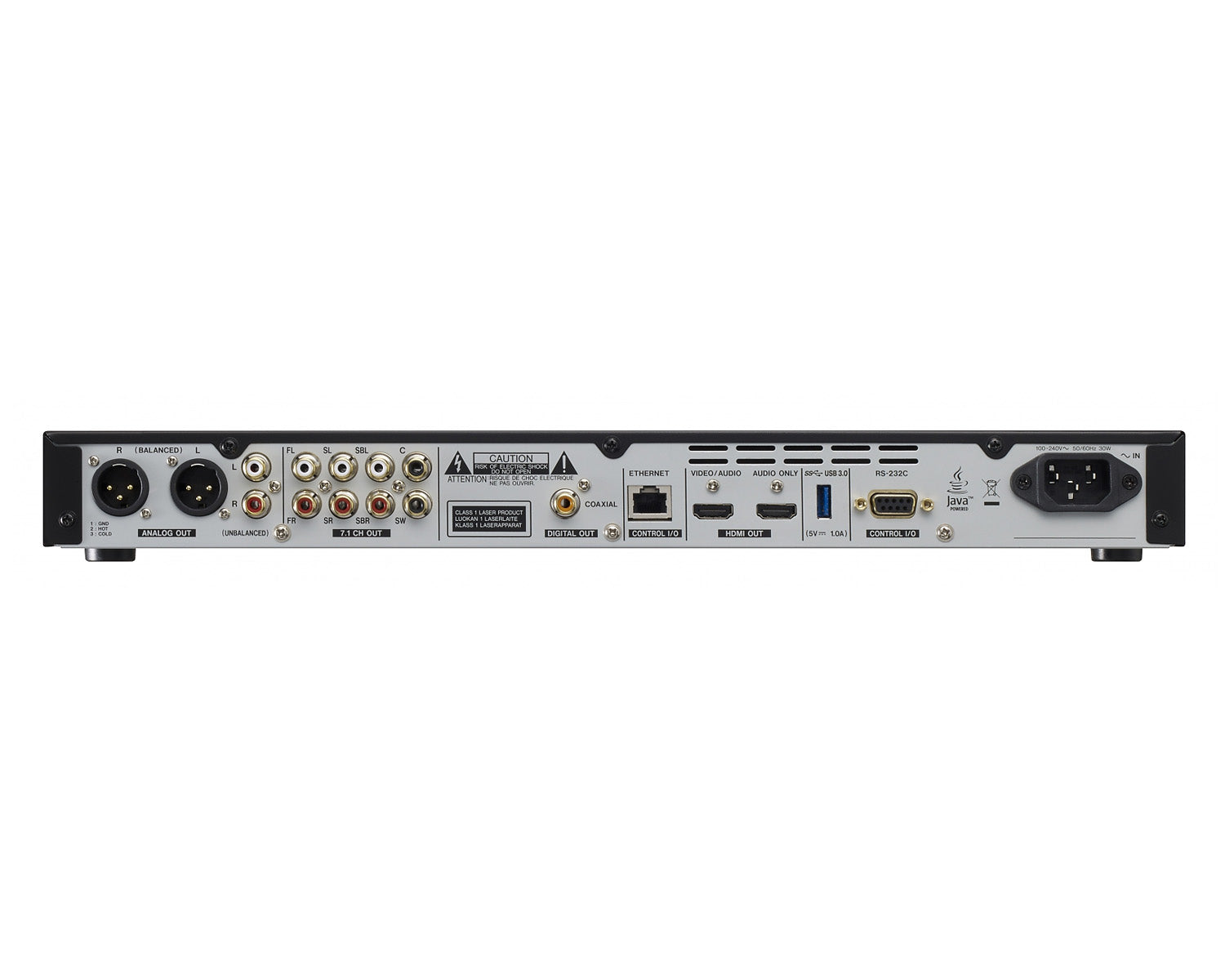 TASBDMP4K - TASCAM BD MP4K Professional Blu Ray Multimedia Player 4K or UHD 1U Image 2