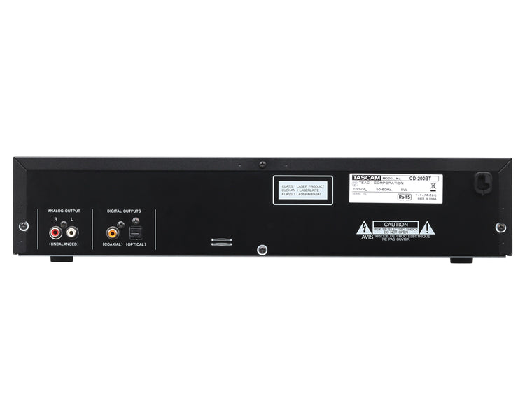 TASCD200BT - TASCAM CD 200BT Professional CD Player with Bluetooth Receiver 2U Image 3