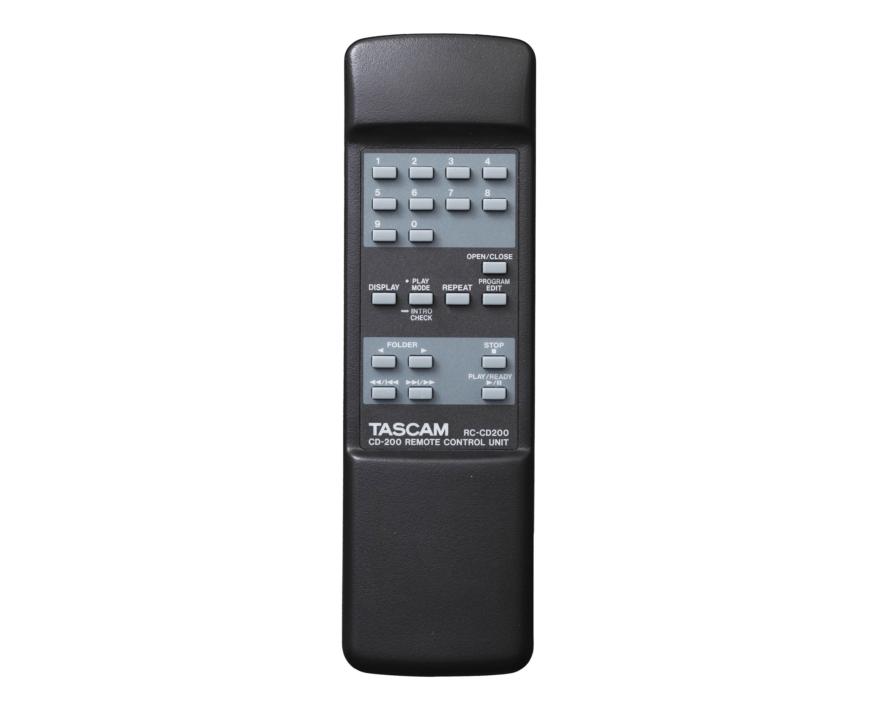 TASCD200 - TASCAM CD 200 CD Player CD or MP3 or WAV Playback with Pitch Control 2U Image 4