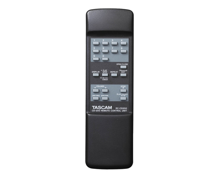 TASCD200 - TASCAM CD 200 CD Player CD or MP3 or WAV Playback with Pitch Control 2U Image 4