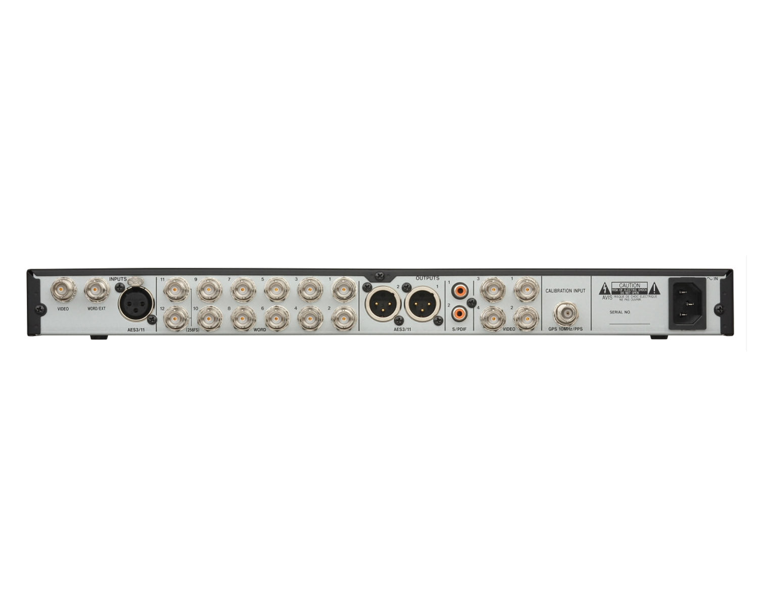 TASCG1800 - TASCAM CG 1800 Master Clock Generator with Video Sync 1U Image 3
