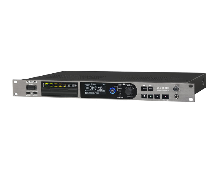 TASDA3000SD - TASCAM DA 3000SD High Definition PCM or DSD Audio Recorder and AD or DA Converter Image 2