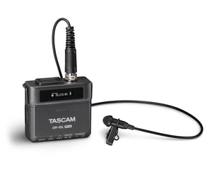 TASDR10LPRO - TASCAM DR 10L or Pro 32 Bit Float Audio Recorder With Lavalier Microphone Image 1