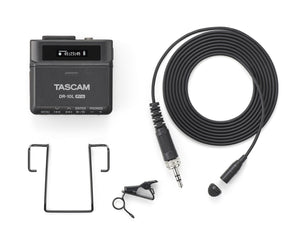 TASDR10LPRO - TASCAM DR 10L or Pro 32 Bit Float Audio Recorder With Lavalier Microphone Image 8