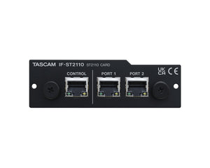 TASIFST2110 - TASCAM IF ST2110 ST2110 card w or 64In or 64out 48kHz 32In or 32Out 96kHz Image 2