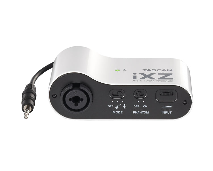 TASIXZ - TASCAM iXZ Mic or Guitar Interface for iPad or iPhone or iPod Image 2