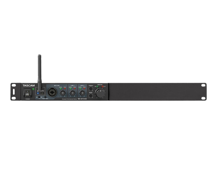 TASMABT240 - TASCAM MA BT240 Bluetooth Mixer Amp 100V 240W Half 1U Exc AK RM05 RMK Image 4
