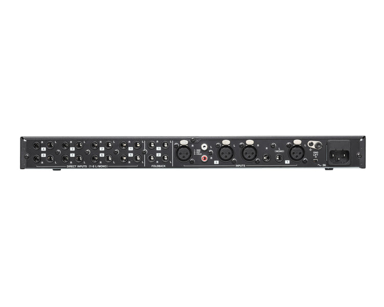 TASMH8 - TASCAM MH 8 8CH Stage or Studio Stereo Headphone Amplifier 2in 8out 1U Image 2