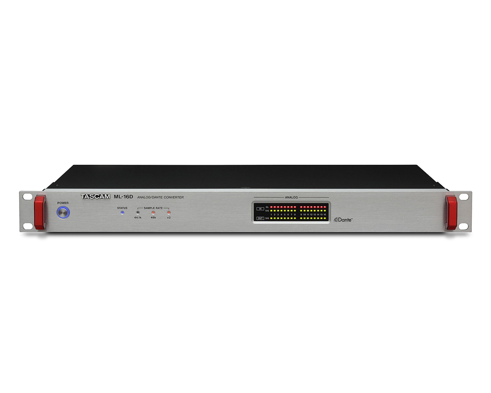 TASML16D - TASCAM ML 16D 16CH Analogue Dante Analogue Converter 1U Image 1