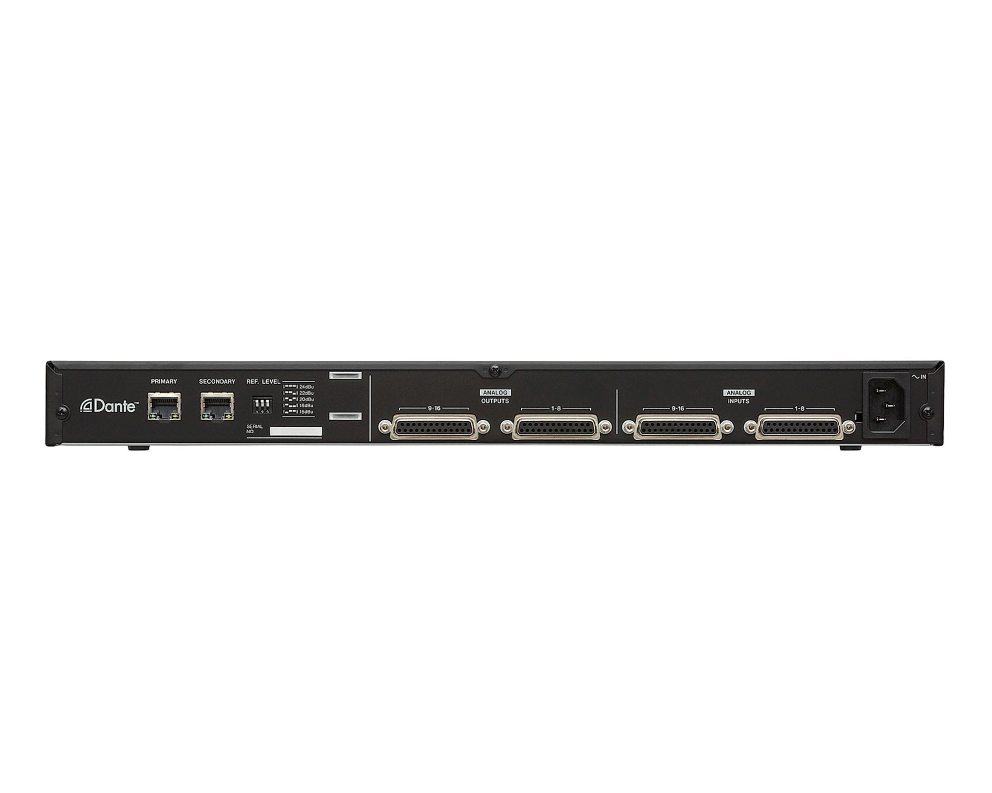TASML16D - TASCAM ML 16D 16CH Analogue Dante Analogue Converter 1U Image 2