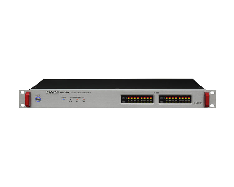 TASML32D - TASCAM ML 32D 32CH Analogue Dante Analogue Converter 1U Image 1