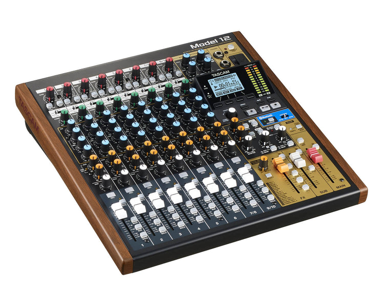 TASMODEL12 - TASCAM Model 12 12 Channel Analogue Mixer with 12 Track Digital Recorder Image 3