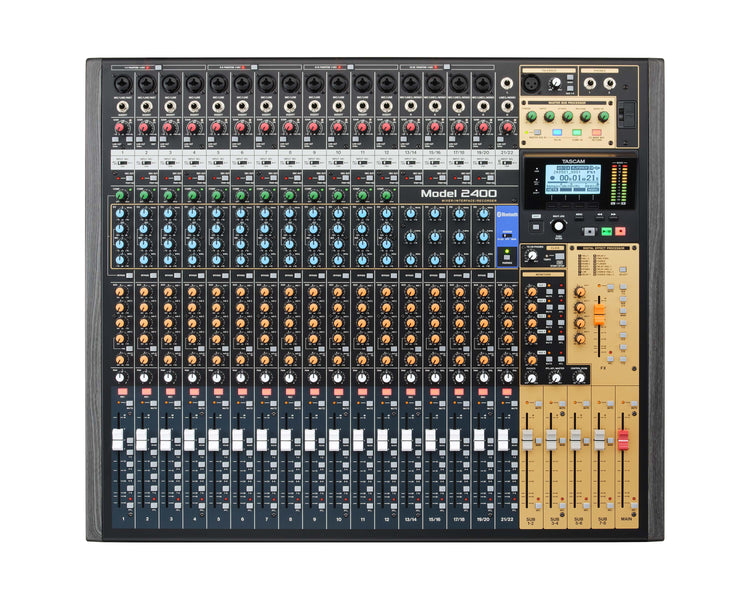 TASMODEL2400 - TASCAM Model 2400 24 Channel Analogue Recording Console or Live Mixer Image 2