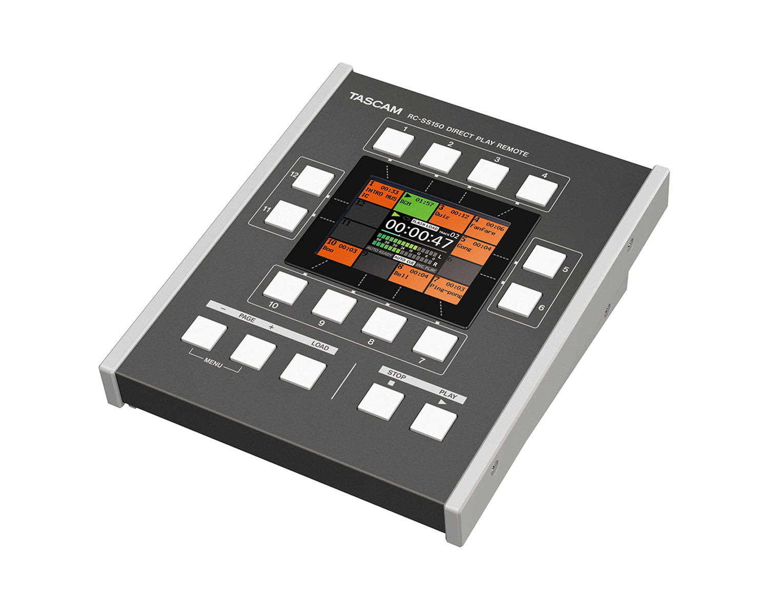TASRCSS150 - TASCAM RC SS150 Wired Remote Control for SS CDR250N or SS R250N Image 1