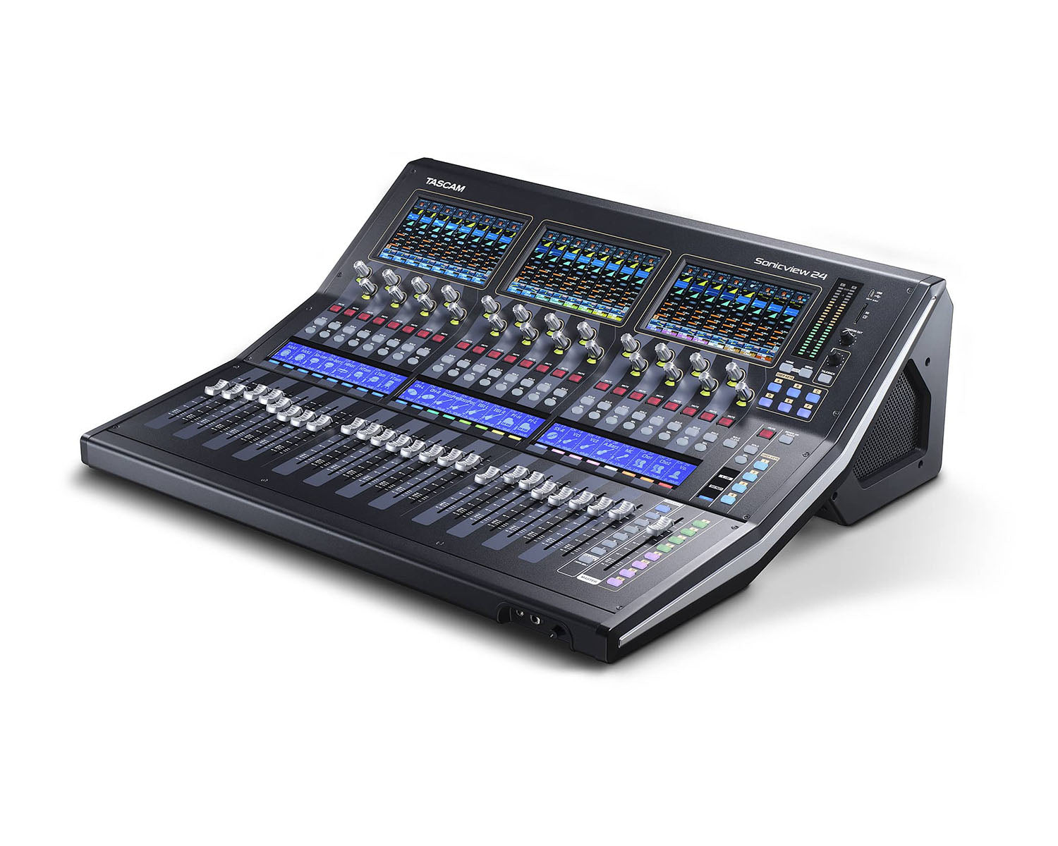 TASSONICVIEW24 - TASCAM SonicView 24 24 Channel Digital Mixing Console 44in or 24bus Dante Image 1