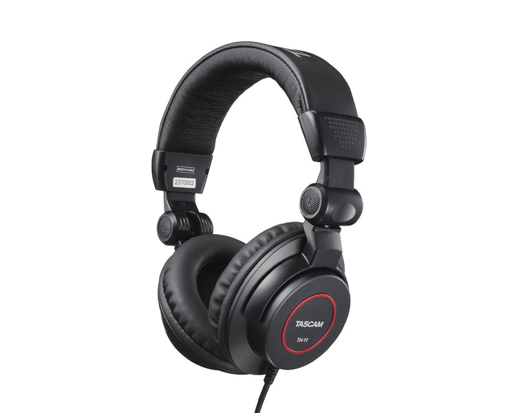 TASTH11 - TASCAM TH 11 Studio Grade Closed Back Headphones Black Image 1