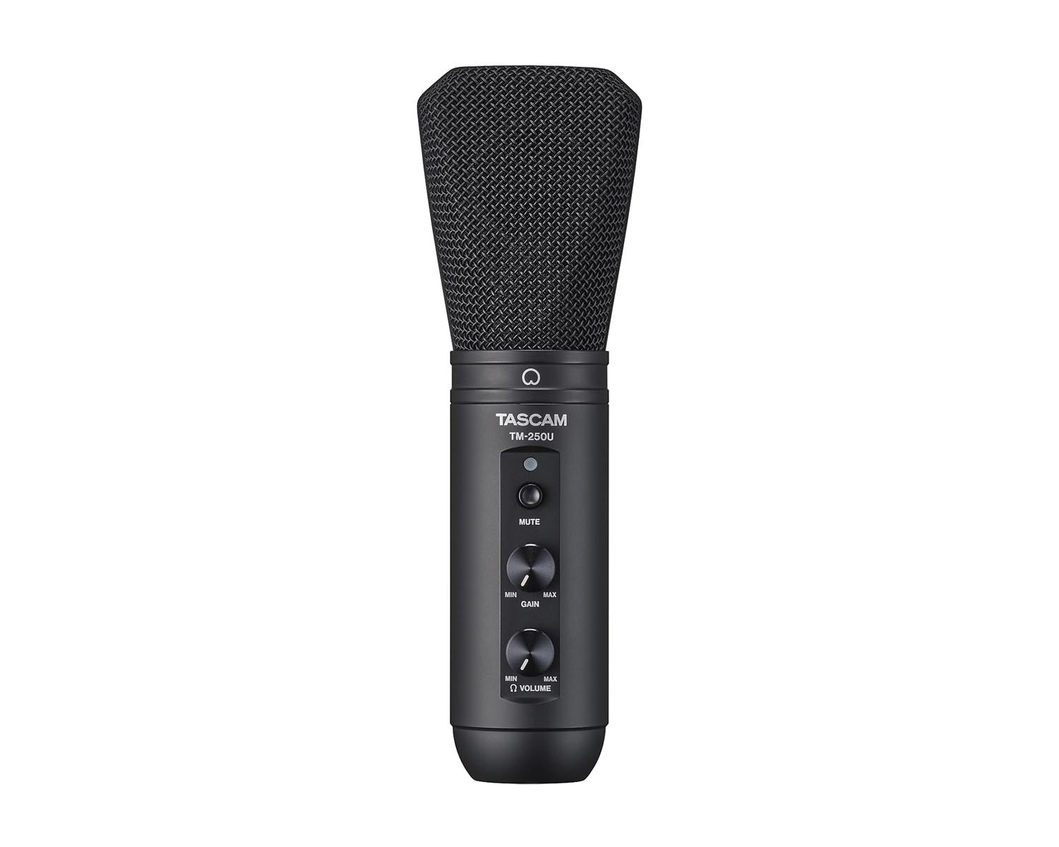 TASTM250U - TASCAM TM 250U USB Broadcast Condenser Mic with Headphones Output Image 1