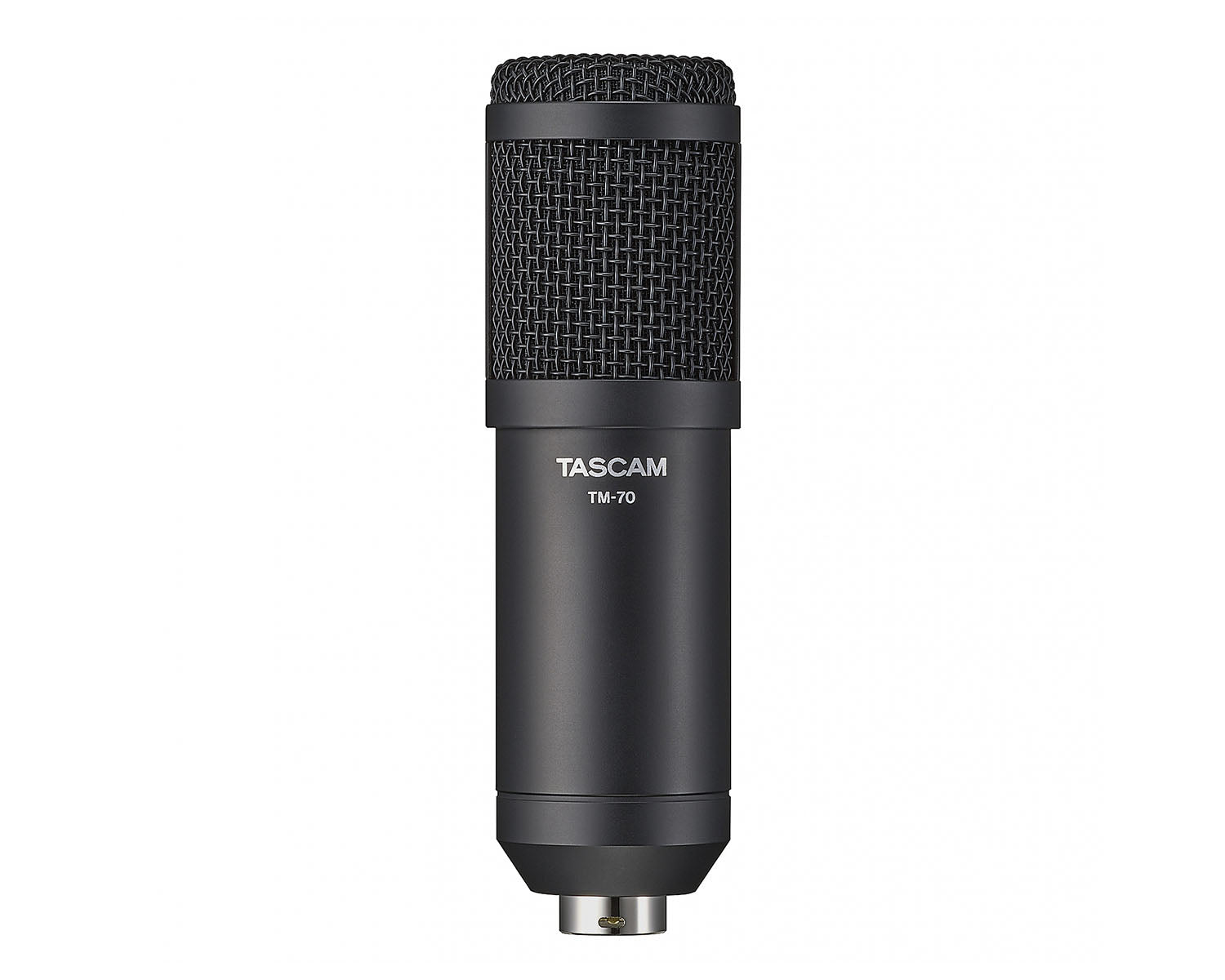 TASTM70 - TASCAM TM 70 Dynamic Microphone for Podcasting and Live Streaming Black Image 1