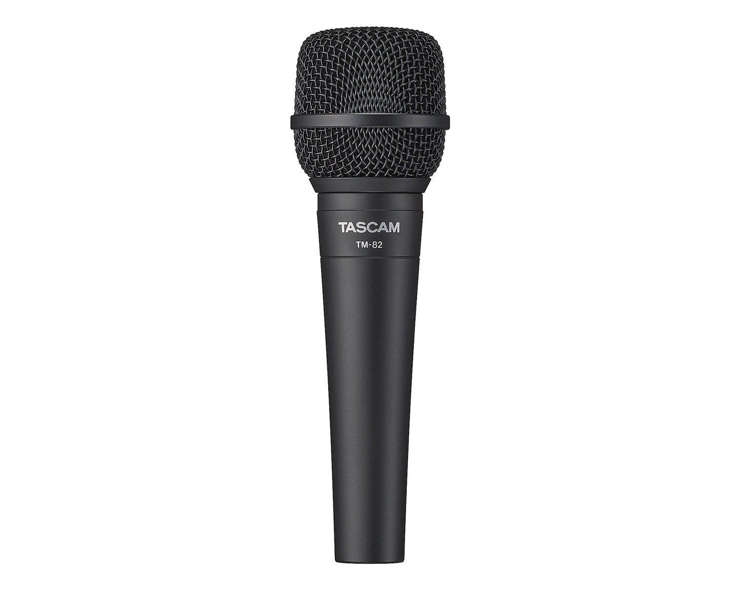TASTM82 - TASCAM TM 82 Dynamic Microphone for Vocals and Instruments Black Image 1