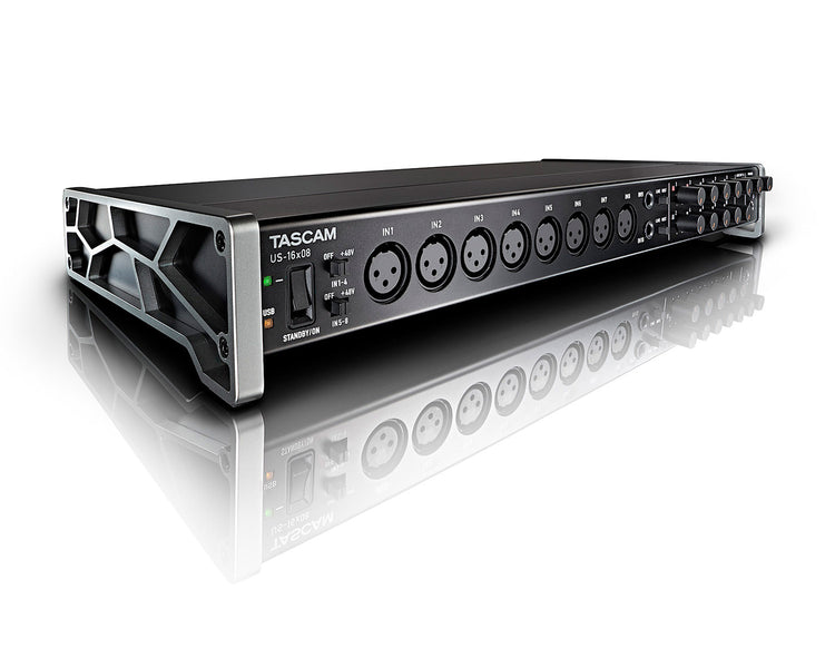 TASUS16X08 - TASCAM US 16x08 USB Audio or MIDI Interface 16in 8out Image 1
