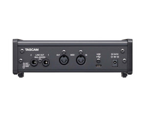 TASUS2X2HR - TASCAM US 2x2HR USB Audi MIDI Interface 2xMic Line or 2 Out Image 3
